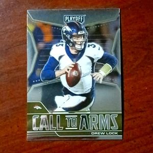 2021 panini Drew Lock call to arms insert